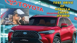 Test drive of Corolla Cross | M 4 Majidsaleem | #toyota #corollaCross #pakwheels #testdrive