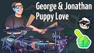 George And Jonathan - Puppy Love | Drum Cover | Flewp