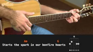 Bonfire Heart - James Blunt (aula de violão simplificada)