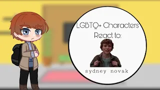 LGBTQ+ Characters From Different Fandoms React ||Sydney Novak|| ||I Am Not Okay With This|| ||1/10||