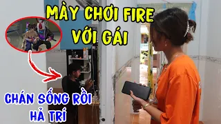 Như Quỳnh Phát Hiện Nhóc Trí Chơi Free Fire Với Gái Lạ