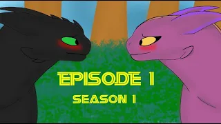 Toothless VS light fury episode 1