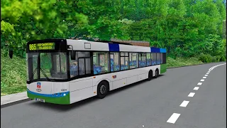 Omsi 2 Простой маршрут оказался сложным для Solaris urbino 15 Szczecin