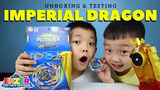 IMPERIAL DRAGON | Beyblade Burst GT ベイブレードバーストガチンコ| Unboxing/ Review/ Test Battles