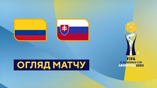 Колумбія — Словаччина. Чемпіонат світу U-20. Огляд матчу. 1/8 фіналу. 31.05.2023. Футбол