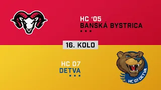 16.kolo HC 05 Banská Bystrica - HC 07 Detva HIGHLIGHTS