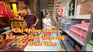 Chị Hồng Loan, Bùm Bum  cùng nhau trưng bày mỹ phẩm Green Skin Organic