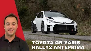 Toyota GR Yaris Rally 2: lo shakedown in ESCLUSIVA