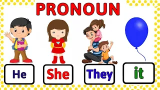 Pronoun | pronoun for class 1 | Pronoun definition | Pronoun for kids | pronoun in english grammar