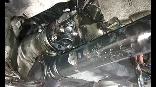 BMW F10 xdrive Broken front propeller shaft . What damage it causes .