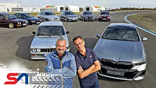 Emisija SAT: Sve generacije BMW Serije 5 - All of BMW 5 Series driven on track: 1972-2023. (ENG SUB)