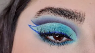 Ocean Blue Eyeshadow Tutorial | Glamsani