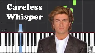 George Michael - Careless Whisper - Piano Tutorial by Easy Piano