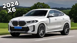 New 2024 BMW X6 facelift - First Look