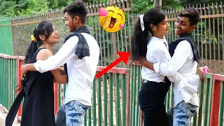 Romantic Accidentally Takkar Prank On Cute 🥰 Girls | epic reaction 😱 | Ankush prank
