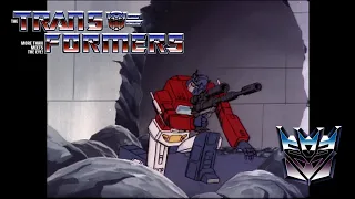 Megatron transforms to Gun and Optimus Prime uses him to defeat the Insecticons! Gen 1 Transformers