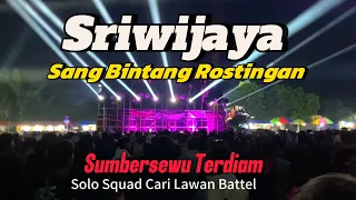 SRIWIJAYA mendapat Sambutan Tidak Terduga di acara malam Lapangan Sumbersewu