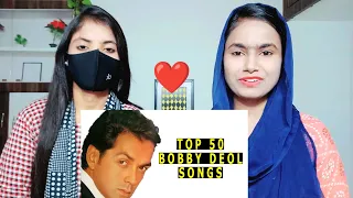Reaction on Top 50 Bobby Deol Song/Song Reaction/Atoz journey