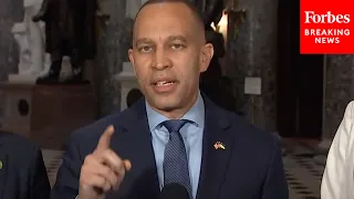 Hakeem Jeffries Hits 'Extreme Pro-Putin Republicans' And Demands Passage Of Foreign Aid Bill