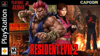 Resident Evil 2: Playable Akuma MOD [PS1]