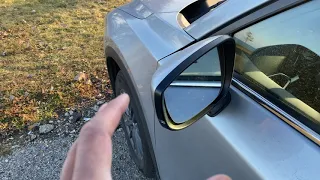 Mazda CX-5, CX-3, CX-9 – How to fold side view mirrors on some not all vehicles