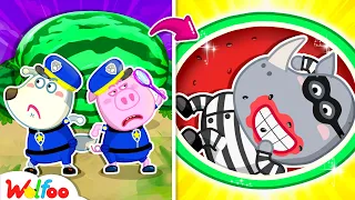 Wolfoo Chase the Naughty Thief ! Stranger Danger - Educational Video for kids 🤩 Wolfoo Kids Cartoon