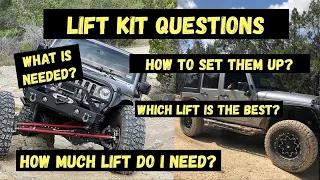 JEEP LIFT KITS - All You NEED to know