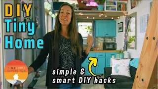 She built an affordable home from Tiny House Shell & you can too!