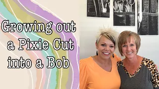 Growing Out A Pixie Cut | Hairstyles For Women Over 50