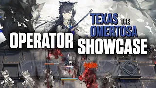 How to Use Texas The Omertosa | Operator Showcase | Arknights