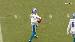 Announcer Pat McAfee Goes Crazy After Lions Fake Field Goal