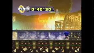 Sonic 4 Episode 2: White Park Boss (Sonic) Speed Run - 1'30"23