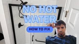 No hot water 🤔  heres how to fix it