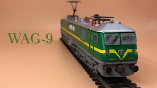 The Pink Engine - Premium 1:100 WAG-9 Readymade HO Gauge Model