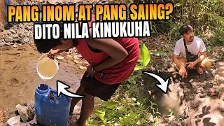 GRABE! Pang Saing at Pang Inom Dito Nila Kinukuha | Napaka Hirap Pala Ng Ganito