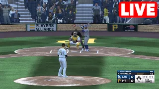 MLB LIVE🔴 Los Angeles Dodgers vs Pittsburgh Pirates - 25th April 2023 | MLB Full Game - MLB 23