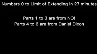 Numbers 0 to Limit of Extending in 27 Minutes