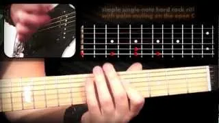 Drop C Tuning Riff Workout: Guitar Lesson