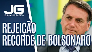 Pesquisa Datafolha revela rejeição recorde de Bolsonaro na pandemia