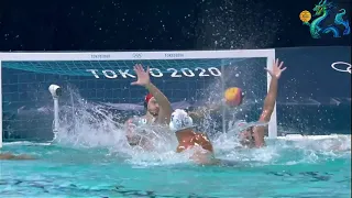 Water polo Italy - Greece Tokyo 2020 Highlights