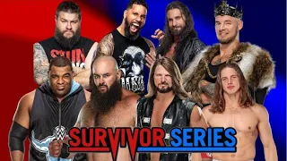 Team Raw Vs. Team Smackdown Survivor Series! WWE 2k20