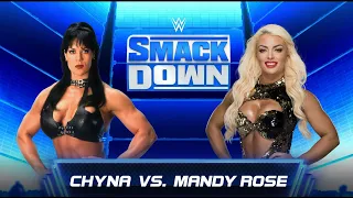 WWE 2K22 (Chyna vs Mandy Rose) Normal Match