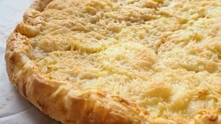 Tarte de pommes de terre et fromage (Recette rapide et facile)