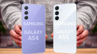 Samumsg Galaxy A54 Vs Samsung Galaxy A55