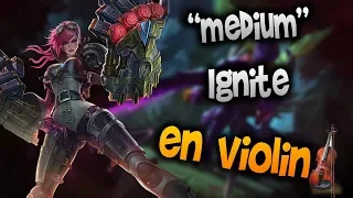 League of Legends worlds - Ignite en Violín|How to Play,Tutorial,Tab,sheet music,Como Tocar|Manukes