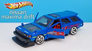 custom hot wheels nissan maxima drift