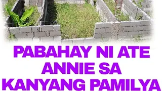 MALAKING BAHAY PINATAYO NI ATE ANNIE SKYUM SA PINAS|Buhay Probinsiya