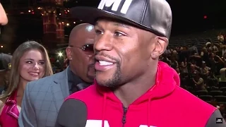 Mayweather: I'm just happy to be part of the biggest fight in history