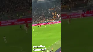 Goal Free Kick Ibrahimovic vs AS Roma | Live in Stadium Olimpico Roma