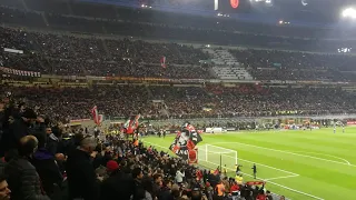 CHE CONFUSIONE SARÀ PERCHÈ TI AMO! CURVA SUD MILANO Milan Lazio 1-0